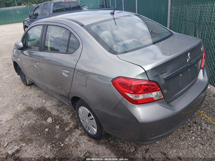 Vin: ml32f3fj1jhf11055, lot: 45800701, mitsubishi mirage g4 es 20183