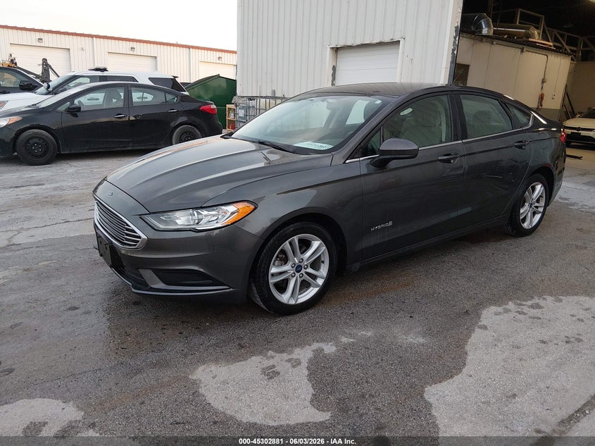 2018 Ford Fusion Hybrid S 3FA6P0UUXJR100259 photo 1