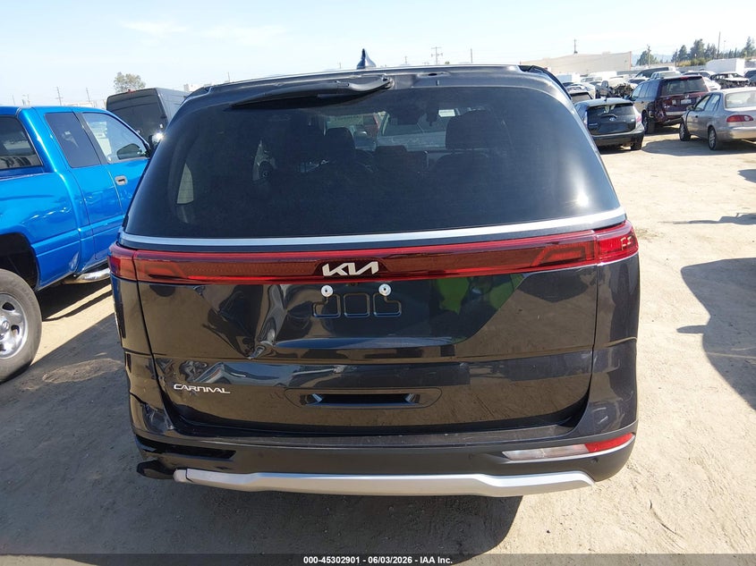 2023 Kia Carnival Mpv Ex VIN: KNDNC5H32P6298390 Lot: 45302901