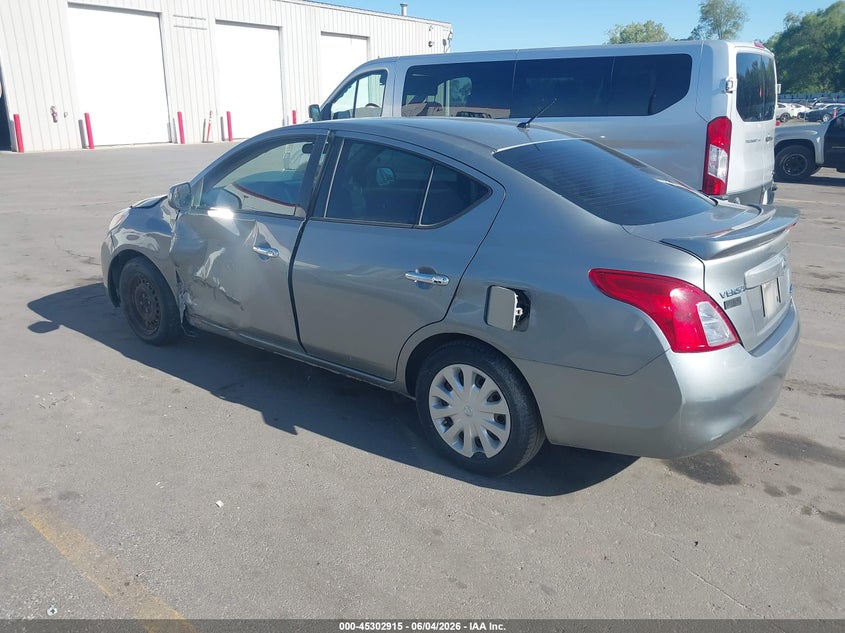 Vin: 3n1cn7ap2el804820, lot: 45800778, nissan versa 1.6 sv 20143