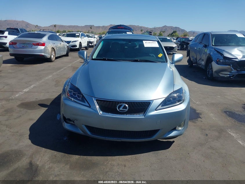 2006 Lexus Is 250 VIN: JTHBK262165019934 Lot: 45302923
