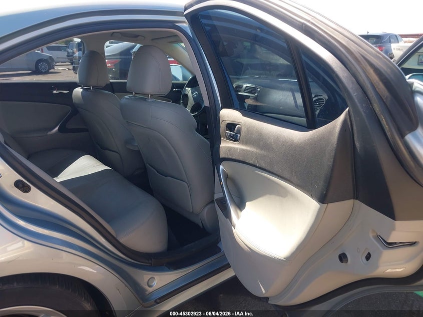 2006 Lexus Is 250 VIN: JTHBK262165019934 Lot: 45302923