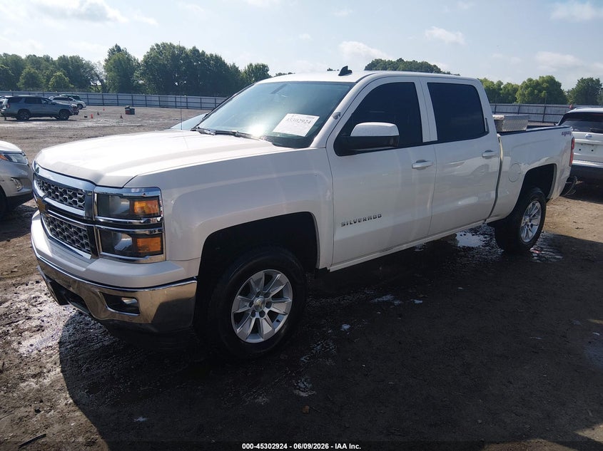 Vin: 3gcukrec8eg406274, lot: 45800787, chevrolet silverado 1500 1lt 20142