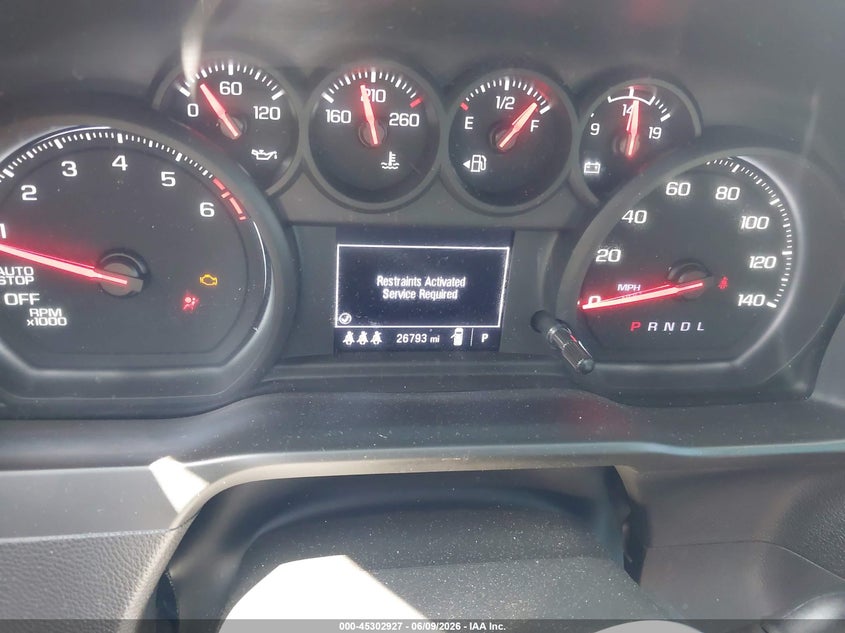 2024 CHEVROLET SILVERADO 1500 2.7L I-4 DI, DOHC, V(VIN: 1GCRABEK1RZ152811