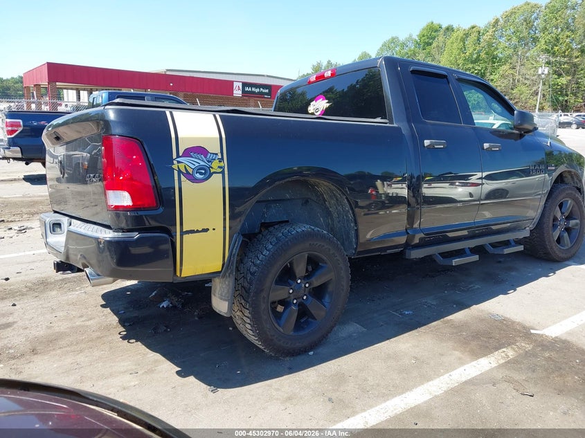 Vin: 1c6rr7ft8fs698286, lot: 45800833, ram 1500 express 20154
