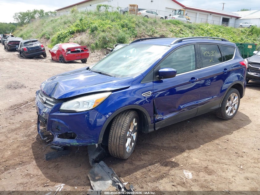 Vin: 1fmcu9g94euc59905, lot: 45800841, ford escape se 20142