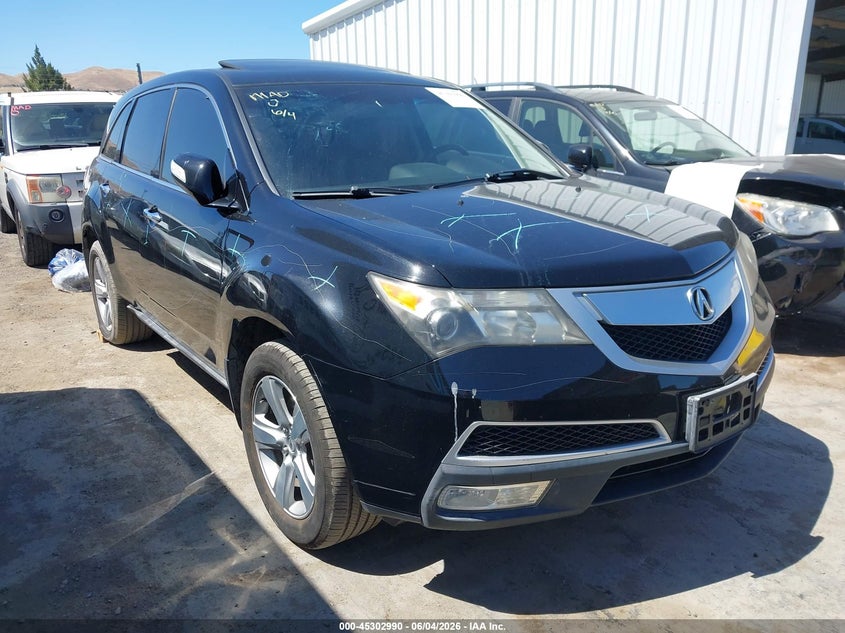 Vin: 2hnyd2h68ah527450, lot: 45800853, acura mdx technology package 2010 img_1