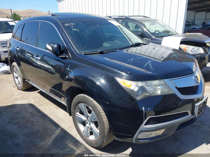 2010 Acura Mdx Technology Package VIN: 2HNYD2H68AH527450 Lot: 45302990
