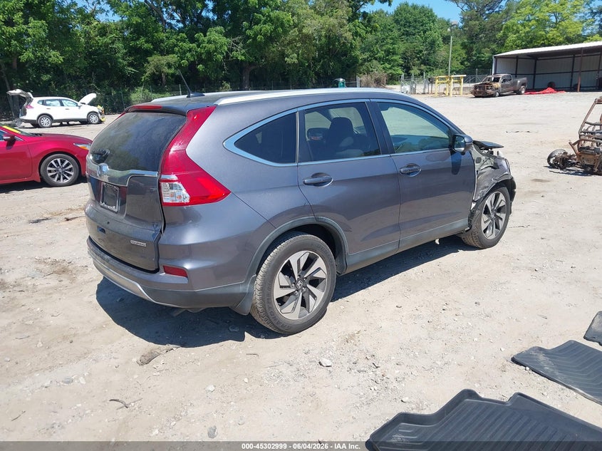 Vin: 5j6rm3h93gl005731, lot: 45800862, honda cr-v touring 20164
