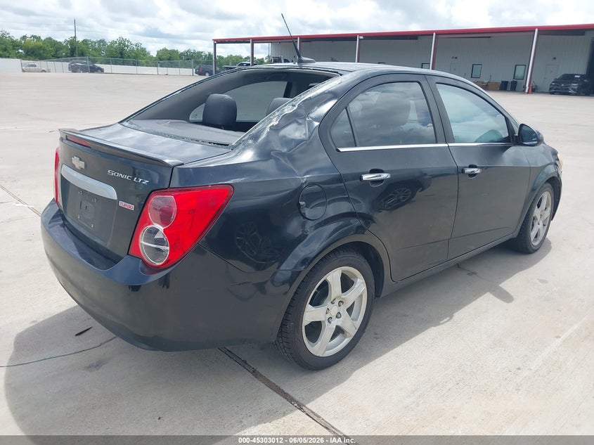 Vin: 1g1je5sb7e4225641, lot: 45800875, chevrolet sonic ltz auto 20144