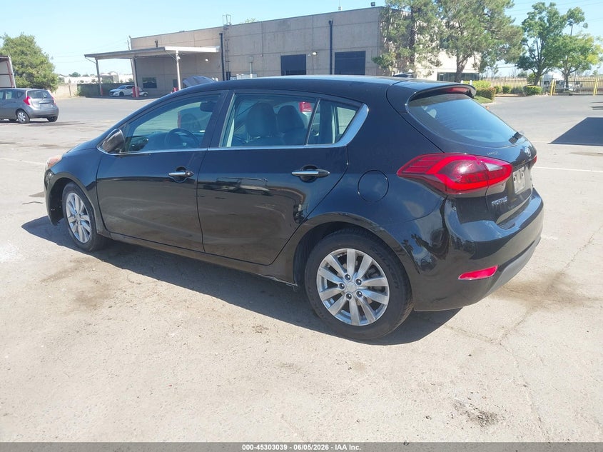 2015 Kia Forte 2.0 Ex black Lot 111045303039 Vin KNAFX5A81F5356358