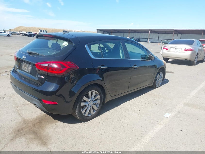 2015 Kia Forte 2.0 Ex black Lot 111045303039 Vin KNAFX5A81F5356358