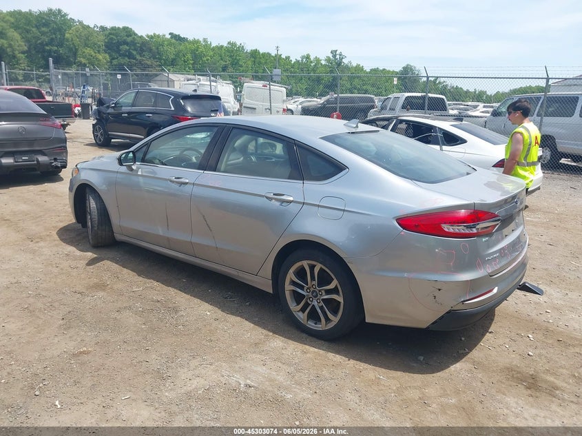 Vin: 3fa6p0cd9lr117154, lot: 45800937, ford fusion sel 20203