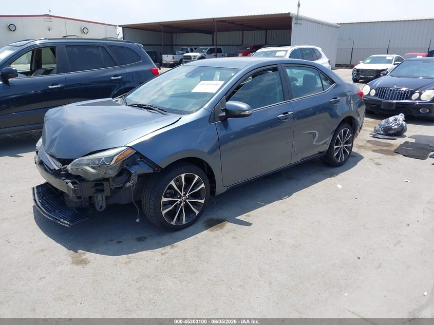 Vin: 2t1burhe1jc037762, lot: 45800964, toyota corolla se 20182