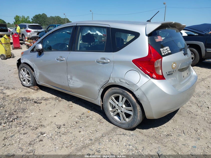 Vin: 3n1ce2cp2el383701, lot: 45800972, nissan versa note sv 20143