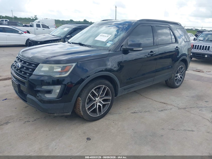 2016 FORD EXPLORER auction photo 2