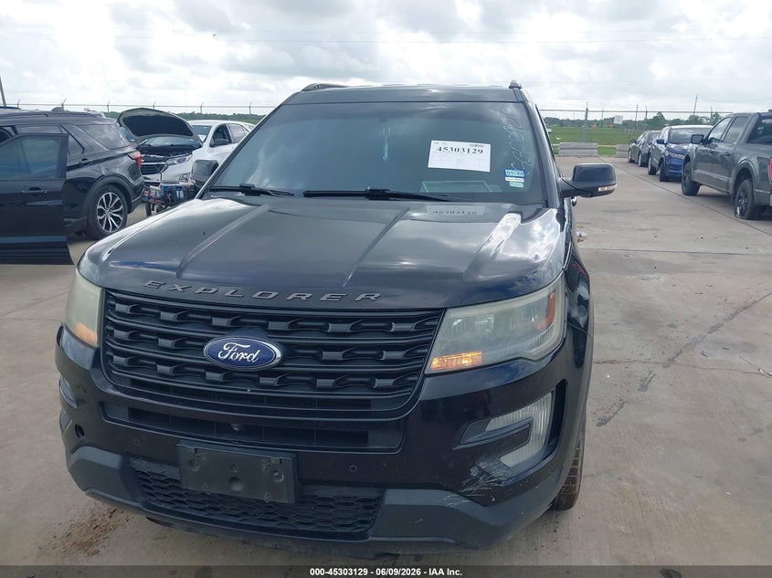 2016 FORD EXPLORER auction photo 6