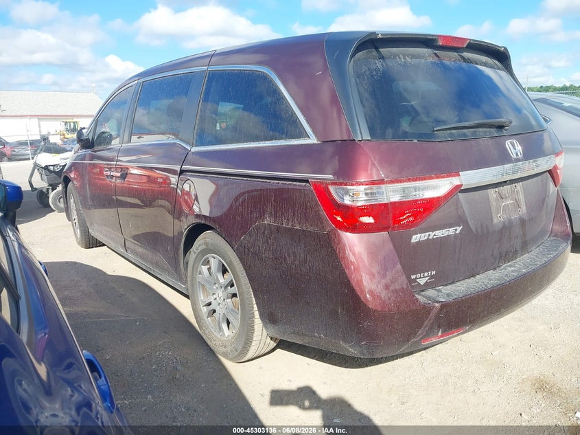 2012 HONDA ODYSSEY VAN 3.5L V-6 VVT, 248HP