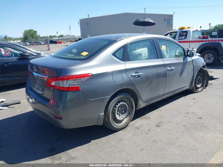 Vin: 3n1ab7ap1fy222518, lot: 45801012, nissan sentra s 20154