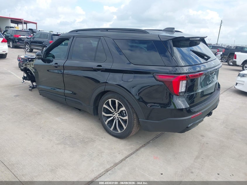 Vin: 1fmuk7kh5tgb13831, lot: 45801022, ford explorer st-line 20263