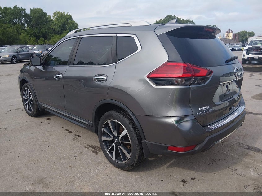 2017 NISSAN ROGUE auction photo 3