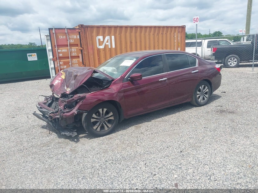 2015 Honda Accord Lx 1HGCR2F31FA261156 photo 1
