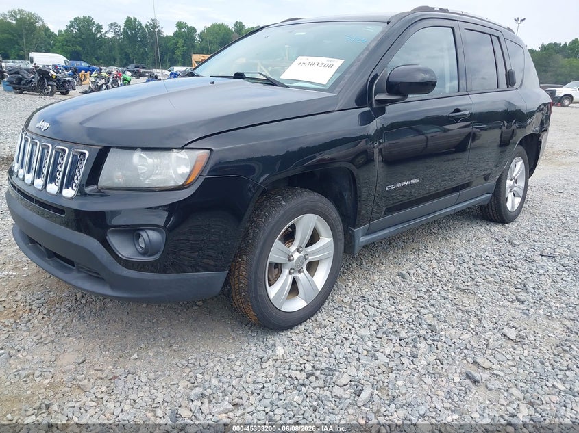 Vin: 1c4njceaxgd628222, lot: 45801063, jeep compass latitude 20162