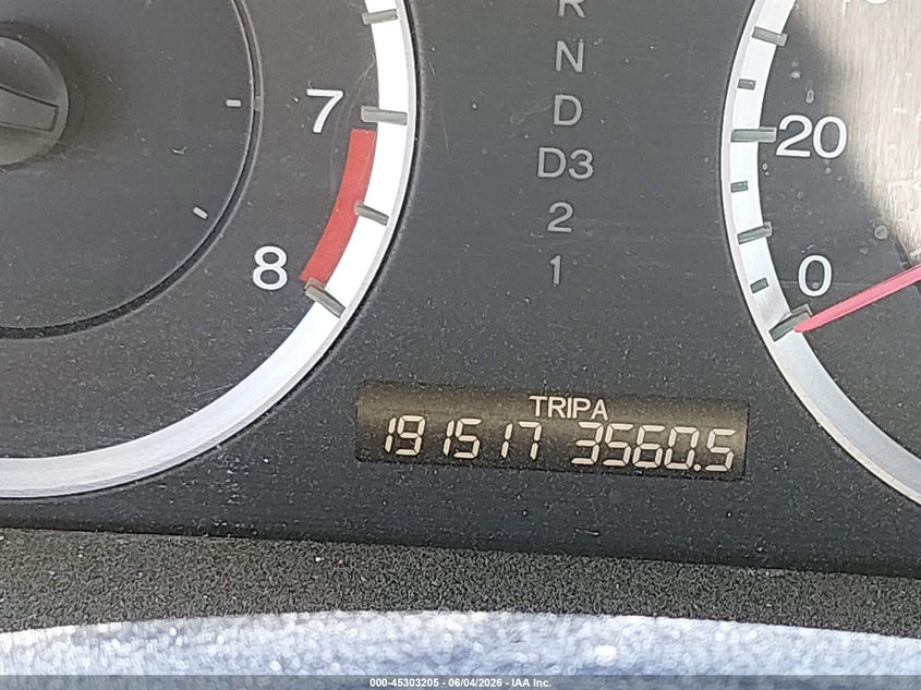 2009 Honda Accord 2.4 Ex-L VIN: 1HGCP26839A149190 Lot: 45303205