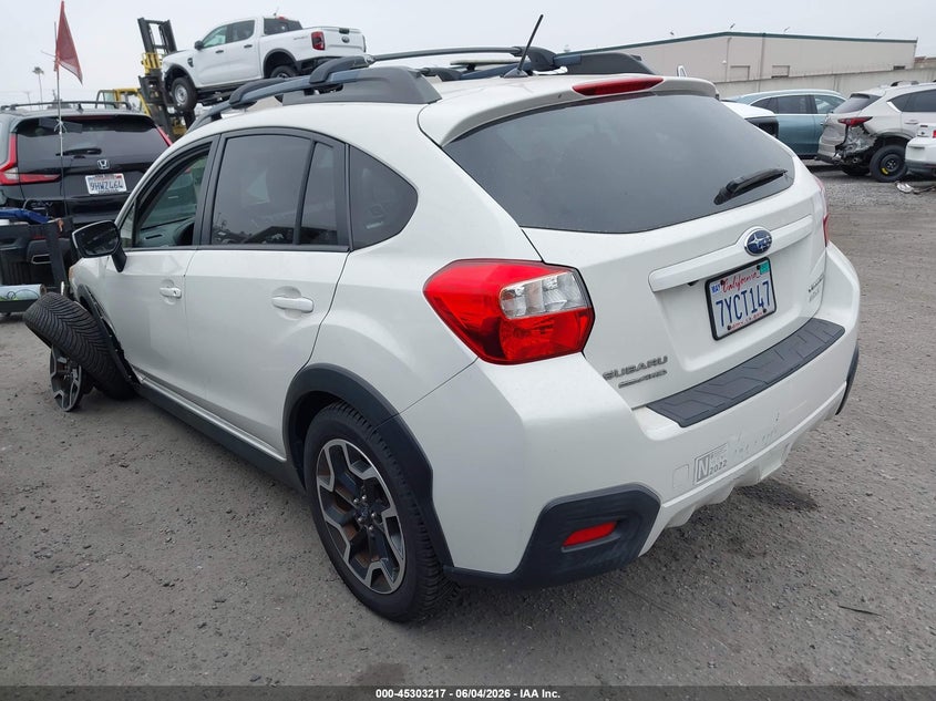 Vin: jf2gpabc8h8260460, lot: 45801079, subaru crosstrek 2.0i premium 20173