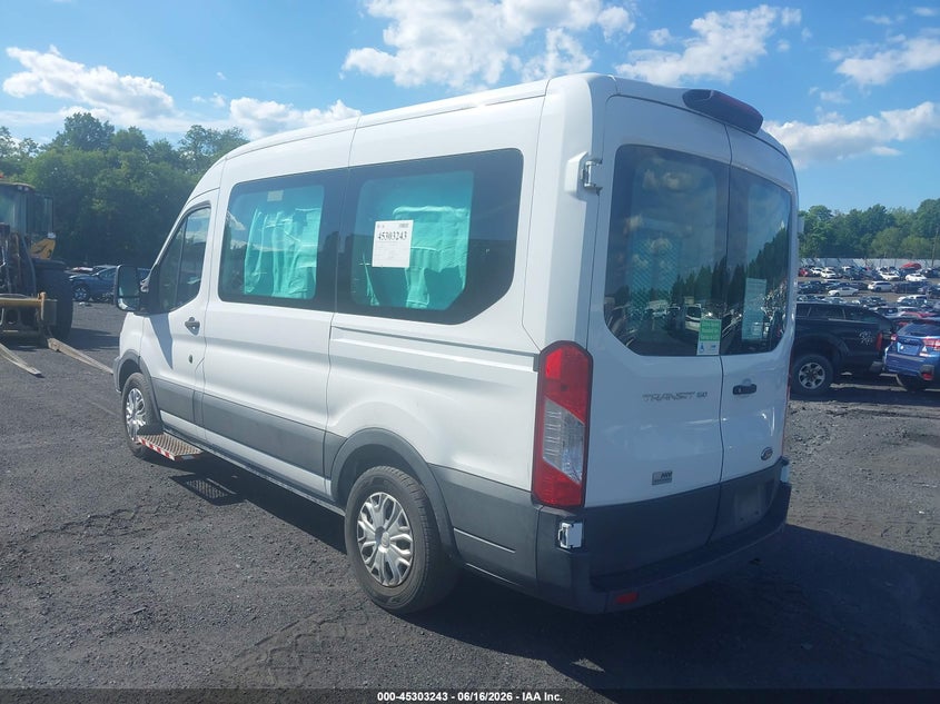 Vin: 1fmzk1cm6kka02473, lot: 45801106, ford transit-150 xl 20193