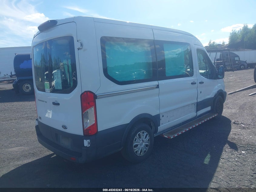 Vin: 1fmzk1cm6kka02473, lot: 45801106, ford transit-150 xl 20194