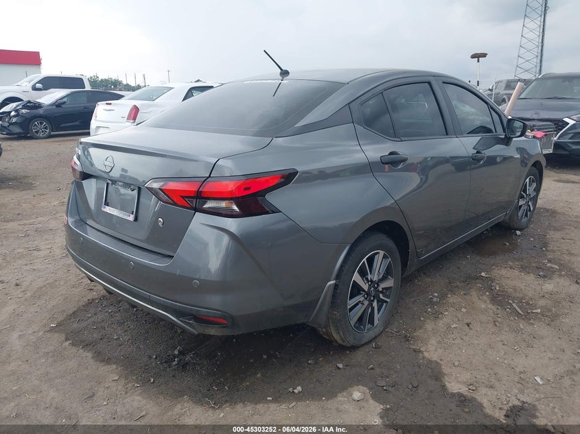 Vin: 3n1cn8dvxsl856546, lot: 45801115, nissan versa 1.6 s 20254
