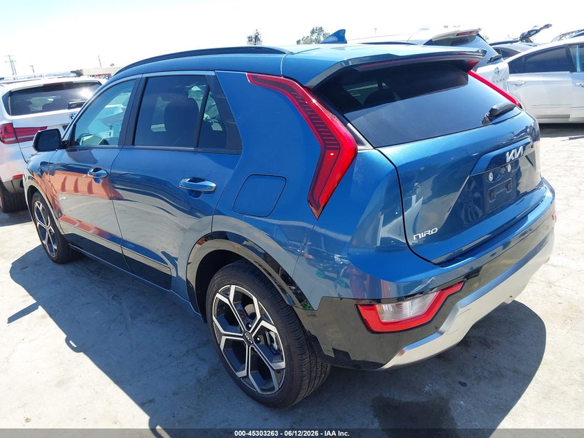Vin: kndcr3le8s5308812, lot: 45801126, kia niro ex touring 20253