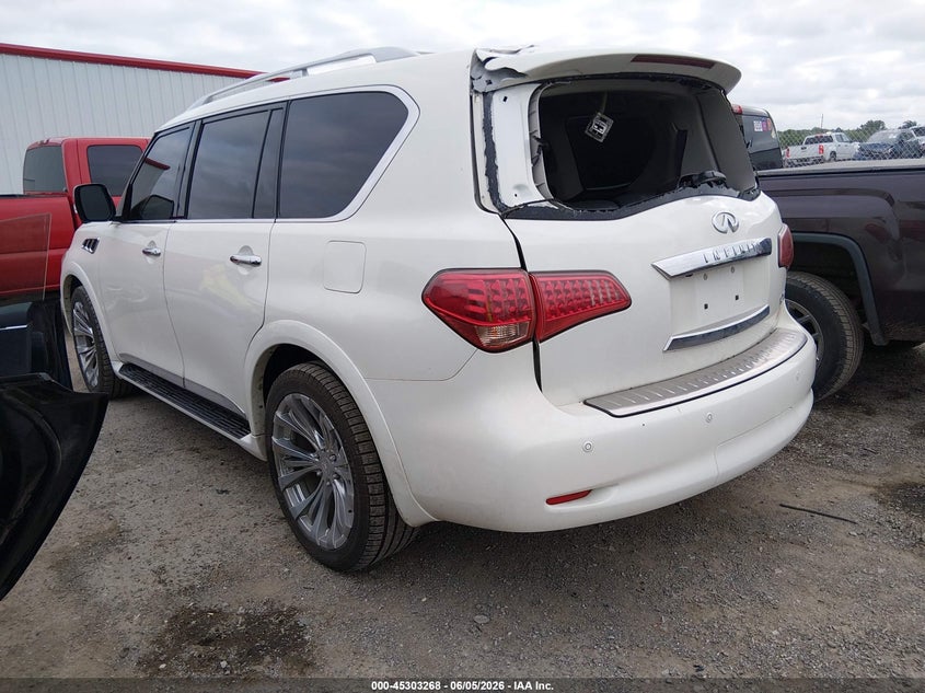 2014 INFINITI QX80 auction photo 3