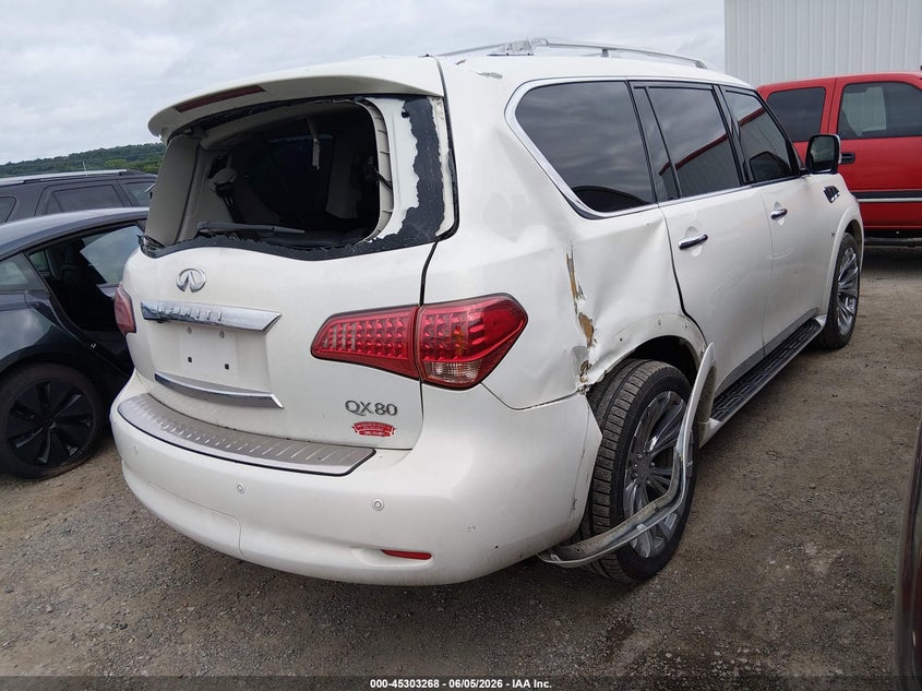 2014 INFINITI QX80 auction photo 4