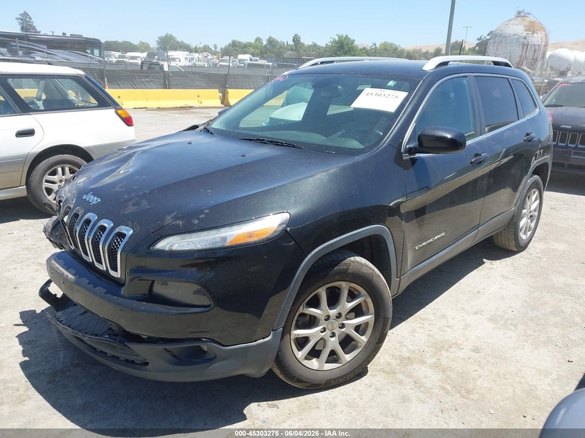Vin: 1c4pjmcb9gw248545, lot: 45801137, jeep cherokee latitude 20162