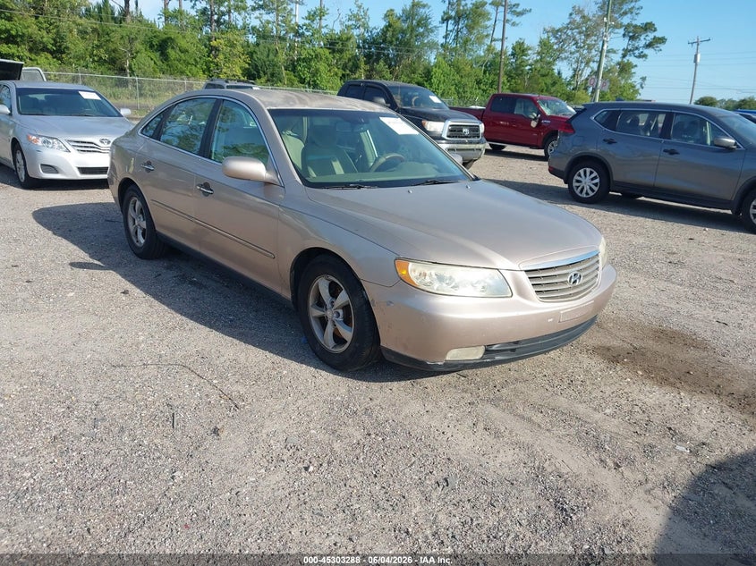 2007 HYUNDAI AZERA auction photo 1