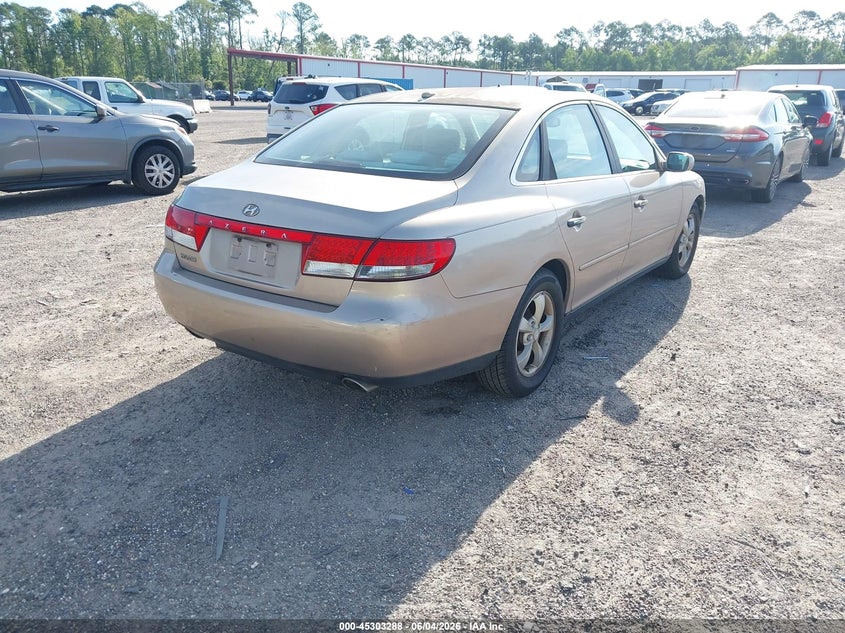 2007 HYUNDAI AZERA auction photo 4