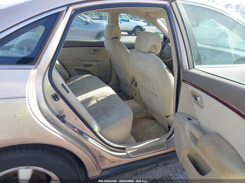 2007 HYUNDAI AZERA auction photo 8
