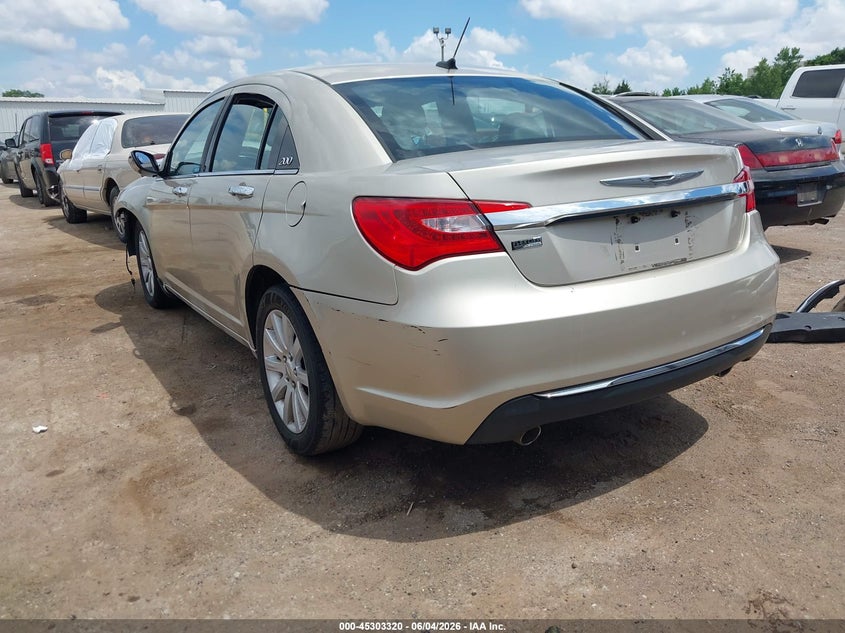 Vin: 1c3ccbcg6dn569375, lot: 45801183, chrysler 200 limited 20133