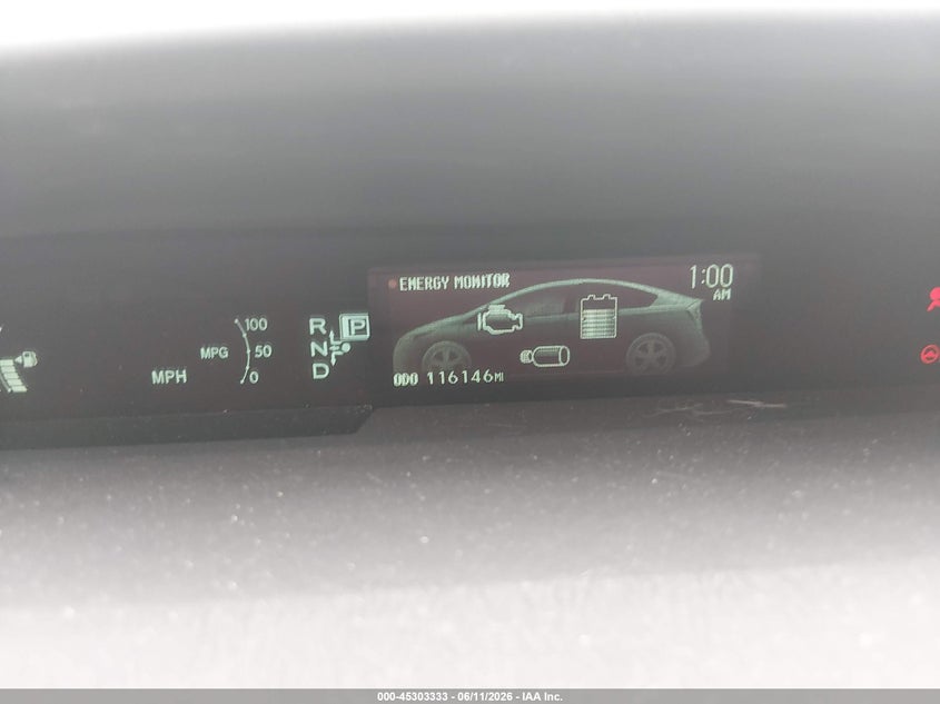 2013 Toyota Prius Three Se VIN: JTDKN3DUXD1650902 Lot: 45303333