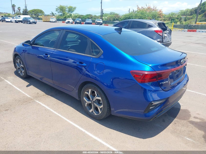 Vin: 3kpf24ad6le159596, lot: 45801217, kia forte lxs 20203