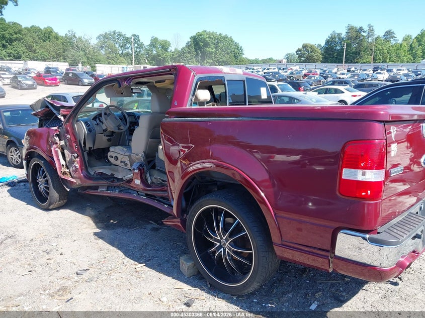 2006 Ford F-150 Lariat/Xlt VIN: 1FTPW12V56KC59415 Lot: 45303366