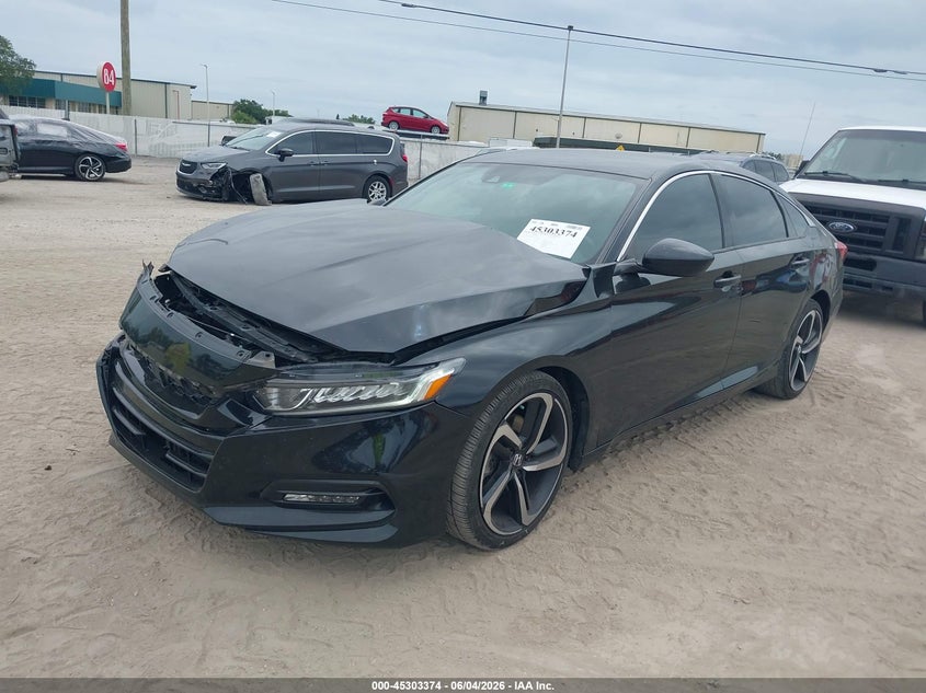 2019 HONDA ACCORD auction photo 2