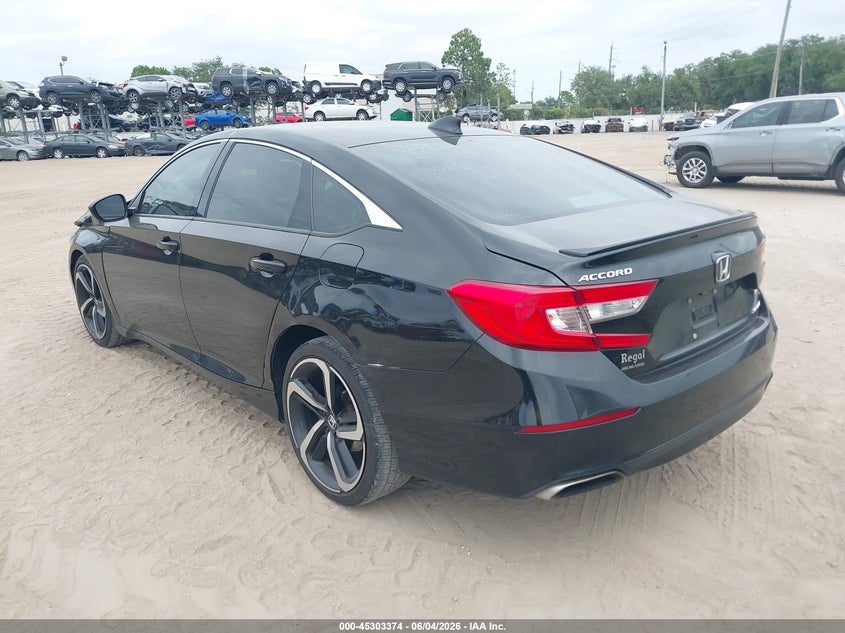 2019 HONDA ACCORD auction photo 3
