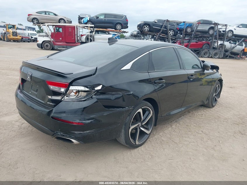 2019 HONDA ACCORD auction photo 4