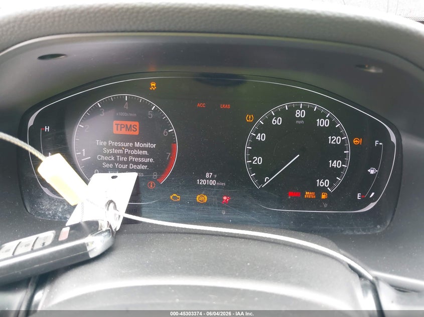 2019 HONDA ACCORD auction photo 7