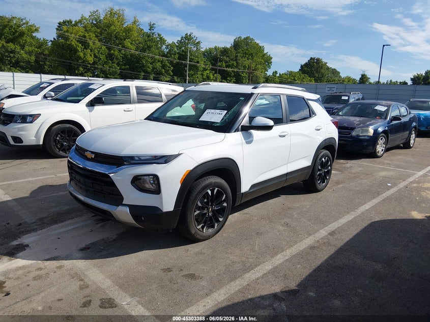 Vin: kl79mpsl6pb181564, lot: 45801251, chevrolet trailblazer fwd lt 20232