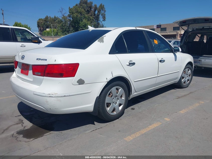 Vin: 5npet4ac1ah644835, lot: 45801255, hyundai sonata gls 20104