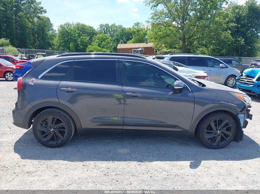 2018 Kia Niro 1.6 Ex grey Lot 111045303417 Vin KNDCC3LC1J5133432